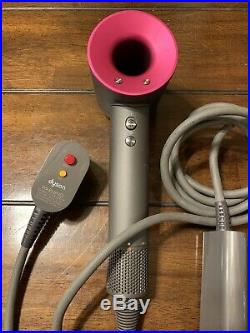 Genuine Authentic Dyson Supersonic Hair Dryer HD01 Fuchsia Pink 1600W