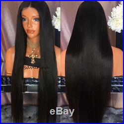 Grade 8A Lace Front Wig Brazilian Human Hair Ombre Full Lace Wigs Silky Straight