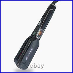 H2D Black Wide Infrared Hair Straightener Iron with Roll Mat Pouch 230ºC 42mm