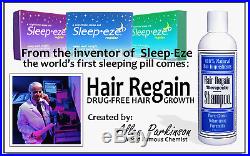 Hair Growth 3 REGAIN SHAMPOO loss alopecia dht & no Minoxidil bad side effects