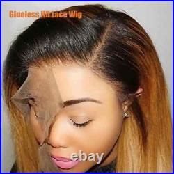 Highlight Straight Lace Front Wigs For Women Human Hair Preplucked 13x4 Lace Wig
