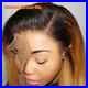 Highlight Straight Lace Front Wigs For Women Human Hair Preplucked 13x4 Lace Wig