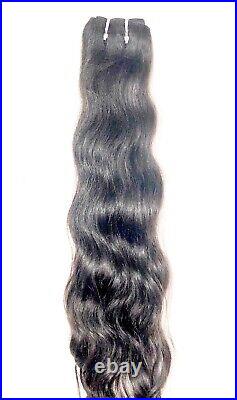 Human Hair 100% Raw and Unprocessed Indian Hair for Weaving