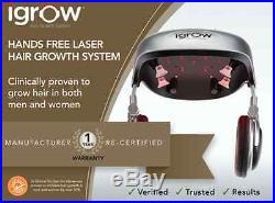 IGrow by Apira Science Hands Free Hair Growth Laser System RECERTIFIED