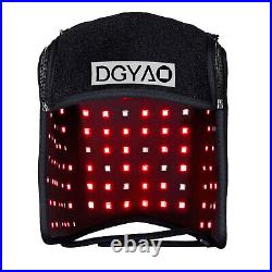 Infrared Red Light Therapy Helmet Cap Hat Hair Regrowth Treatment For Hair Loss