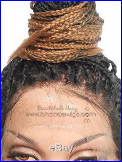 Jamaica Long Fully Hand Micro Braided Lace Front Wig Poetic Justice Box Braids