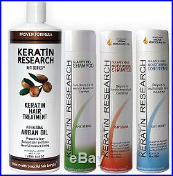 KR Complete complex brazilian keratin Blowout hair treatment kit 1000ml