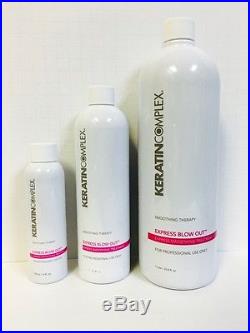 Keratin Complex Smoothing Therapy Express Blowout Treatment You Choose Size