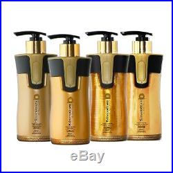 Keratin Cure Best Treatment 4pKit Gold & Honey Bio 10oz Silky Hair Straightening