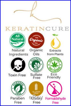 Keratin Cure Best Treatment Gold & Honey Bio 5 Oz Silky Soft Hair Straightening