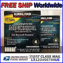 Kirkland Minoxidil (EXP 01/2021) 5% Men Hair Regrowth 12 Month (2 Box) Signature