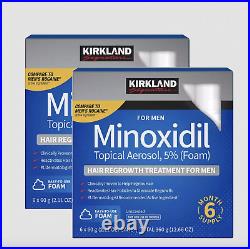 Kirkland Signature Minoxidil 5% Foam Hair Loss Regrowth Treatment Exp 09/2025