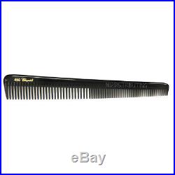 Krest #450 Cleopatra Black 7.5 Taper Comb Pack of 1 DOZEN Barber (12 combs) NEW