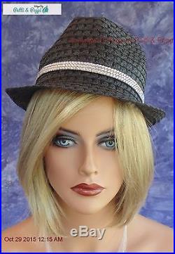 Kristen Renau LACE FRONT WIG 12FS8 HOT SASSY STUNNING ROOTED BLOND BOB
