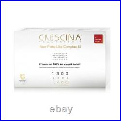 Labo Crescina Plate-Like Complex 12 Treatment Hair 1300 Man 10+ 10 Vials