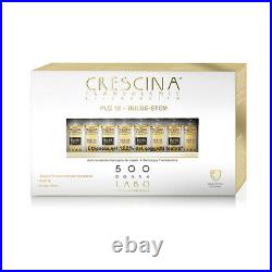 Labo Crescina Plate PLC12 Bulge Stem re-Growth Hair 500 Woman 40 Vials