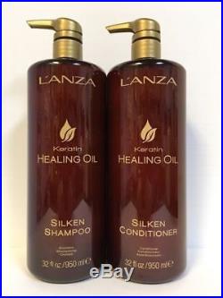 Lanza Keratin Healing Oil Shampoo and Conditioner 32 oz NEW STOCK. FAST SHIPPING