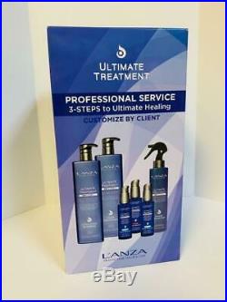 Lanza Ultimate Treatment Backbar Kit Shampoo, Treatment, Boosters, & Protector