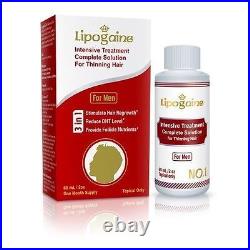 Lipogaine for Men 60ml/2oz Intensive Hair Regrowth Treatment