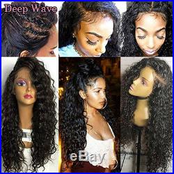 Loose Body Wave 8A Brazilian Human Hair Wig Full Lace Front Wigs Pre Plucked Sss