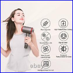 Lylux Wireless Hair Dryer Cordless Hair Dryer 131? Low Heat Hair Care Blow
