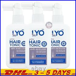 Lyo Hair Tonic Hair Loss Treatment Hair Strengthen & Regrowth 100ml pack of 3