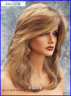 Mackenzie Lace Front Part Designer Wig ELEGANT SHARP ROOTED BLONDE RH1226RT4