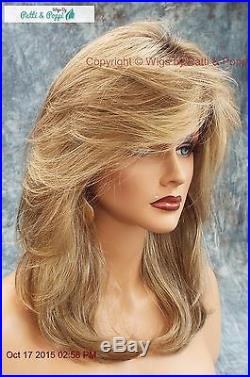 Mackenzie Lace Front Part Designer Wig ELEGANT SHARP ROOTED BLONDE RH1226RT4