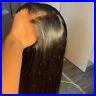 Malaysian Straight Human Hair Wig Lace Front/Full Lace Wig Baby Hair Glueless US