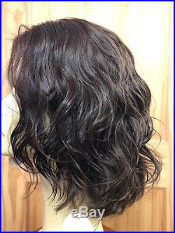 Malky Sheitel 100% European Kosher Human Hair Wig Med Brown Medium