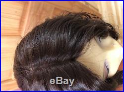 Malky Sheitel 100% European Kosher Human Hair Wig Med Brown Medium