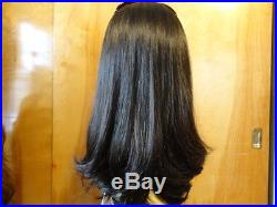 Malky Sheitel Human Hair Wig Darkest Brown color 6-2, New Malky 100% Kosher Remy