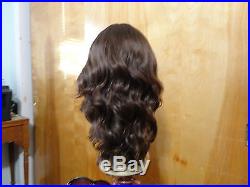 Malky Wig Sheitel European Multidirectional Human Hair Wig Medium Brown 8/6