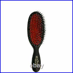 Mason Pearson BN1 Large Size Popular Bristle & Nylon Hairbrush Dark Ruby New
