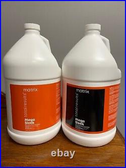 Matrix Total Results Mega Sleek Shampoo & Conditioner Gallon Duo, Fast Shipping