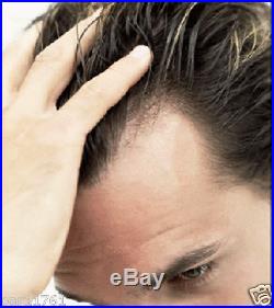 Men Human Hair Custom HairPiece Design State License Cosmetologist No Hair Cut