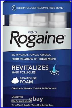 Men Unscented Foam Hair Regrowth Treatment