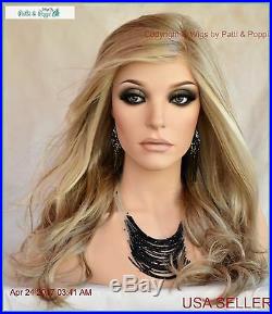 Miles of Style Lace Front Heat Friendly Monopart Wig Raquel Welch Glazed Sand