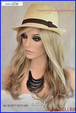 Miles of Style Lace Front Heat Friendly Monopart Wig Raquel Welch Glazed Sand
