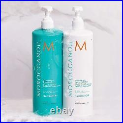 Moroccanoil Hydrating Shampoo & Conditioner DUO 16.9 OZ Each With PUMPS