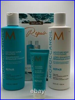 Moroccanoil Moisture Repair Shampoo, Conditioner & Mending Infusion TRIO SET