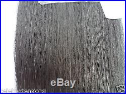NEW 100% RUSSIAN Human Hair Extensions 100g DOUBLE DRAWN Weft Jet Black 20 #1