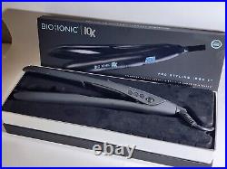 NEW Bio Ionic 10X Pro Styling Iron 1-Nano Ionic-with Vibrating Plates