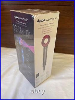 NEW Sealed Dyson Supersonic HD07 Hair Dryer Iron / Fuchsia With Attachments