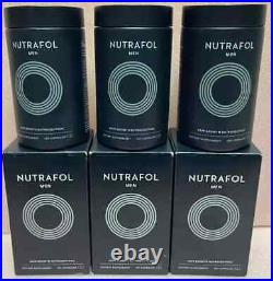 NUTRAFOL Men's Hair Growth Supplement 3 Boxes/Total 360 Capsules Exp 10/2026