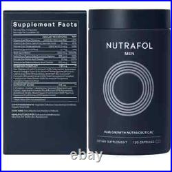 NUTRAFOL Men's Hair Growth Supplement 3 Boxes/Total 360 Capsules Exp 10/2026