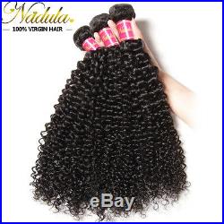 Nadula Malaysian Curly Human Hair 1/3 Bundles 100% Unprocessed Virgin Hair Weave