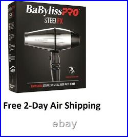 New Babyliss Pro Stainless Steel Fx Hair Blow Dryer Ferrari Engine # Babss8000