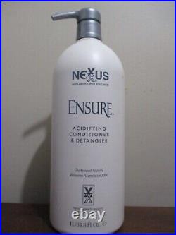 Nexxus Ensure Acidifying Detangler & Conditioner 33.8 oz each Original