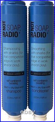 Not Soap Radio (X2)Shampoo Clarifying & Detoxifying, (x2) Conditioner